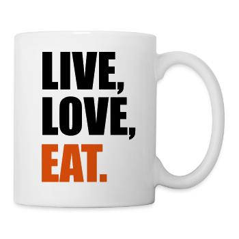 eat - Mug - white - Right