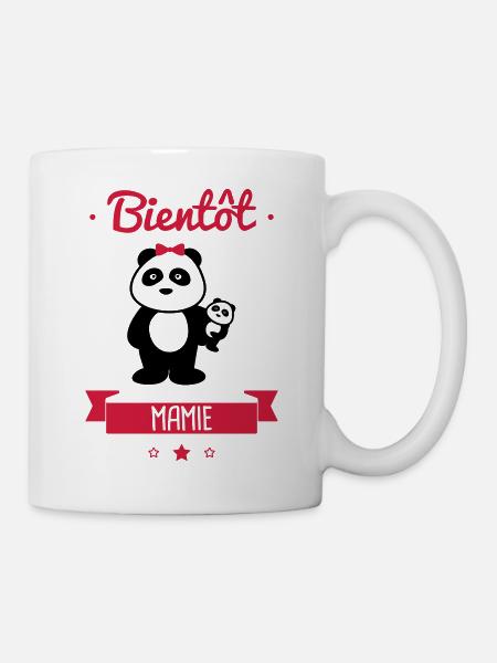 Bientôt Mamie Future grand-mère - Mug blanc - blanc
