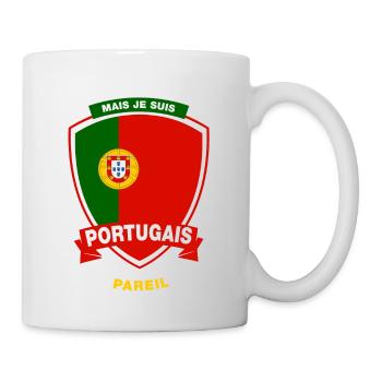 Portugais Parfait - Mug blanc - blanc - Droite