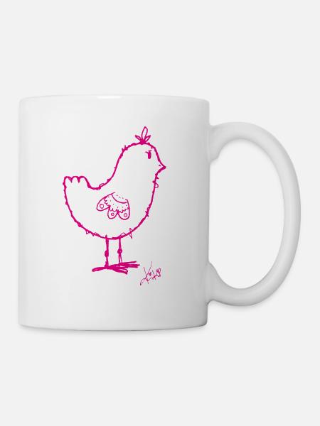 Kiki pink - Mug - white