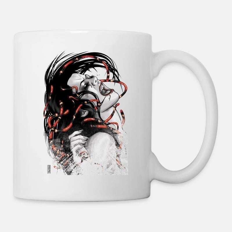 méduse - Mug blanc - blanc