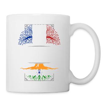Racines Indiennes - Mug blanc - blanc - Droite