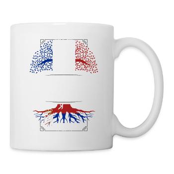 Racines Serbes - Mug blanc - blanc - Droite