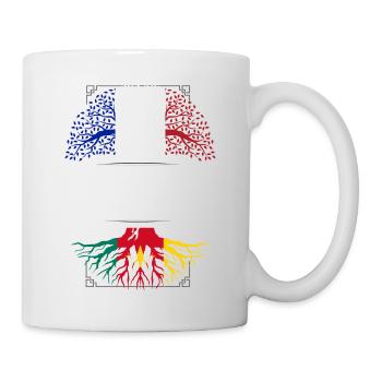 Racines Camerounaises - Mug blanc - blanc - Droite