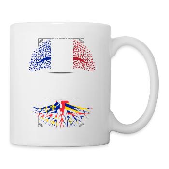Racines Bourguignonnes - Mug blanc - blanc - Droite