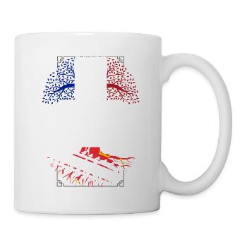 Racines Alsaciennes - Mug blanc - blanc - Droite
