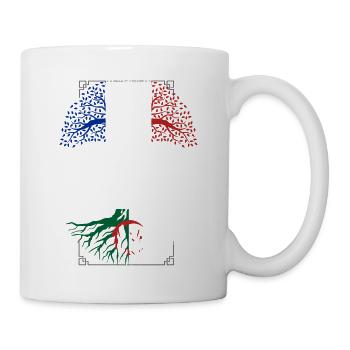 Racines Algeriennes - Mug blanc - blanc - Droite