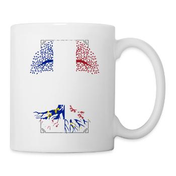 Racines Picardes - Mug blanc - blanc - Droite
