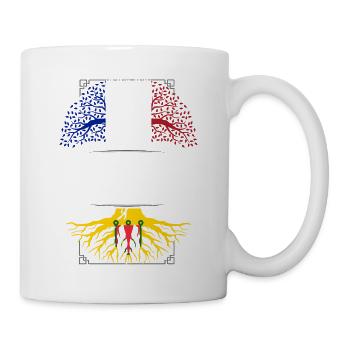 Racines Auvergnates - Mug blanc - blanc - Droite