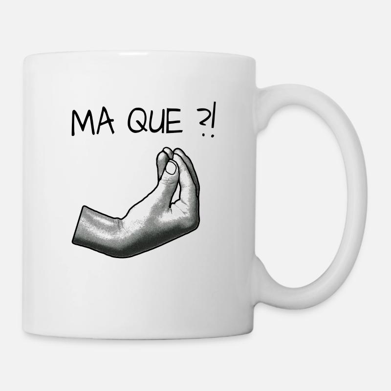 MA QUE - Mug blanc - blanc