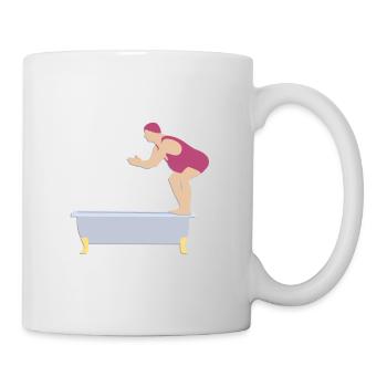 Bath divers - Mug - white - Right