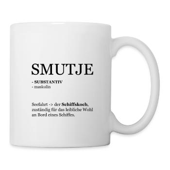 smutje, koch - Tasse - Weiß - Rechts
