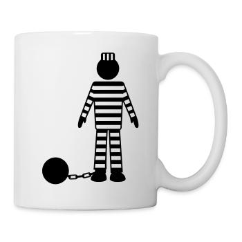 captured - Tasse - Weiß - Rechts
