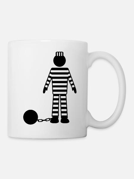 captured - Tasse - Weiß