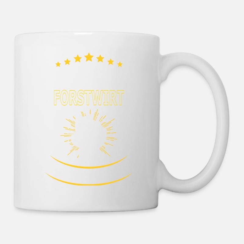 FORSTWIRT - Tasse - Weiß