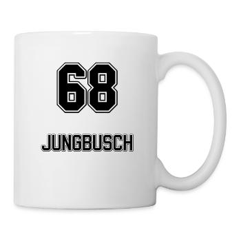 Mannheim 68 Jungbusch - Tasse - Weiß - Rechts
