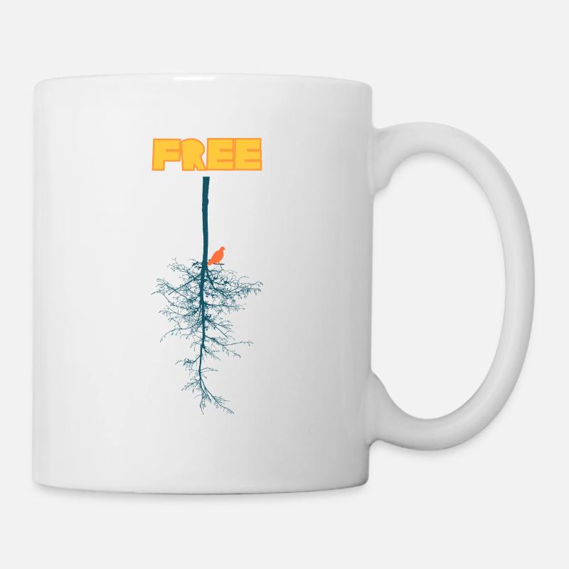 Kostenlos - Tasse - Weiß