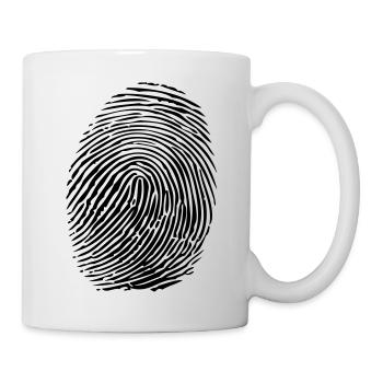 Empreinte - Mug blanc - blanc - Droite