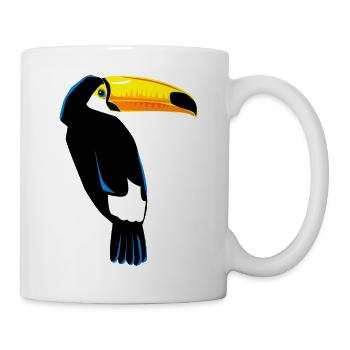 Toucan Bird Exotic - Tucan Design Exotic - Mug - white - Right