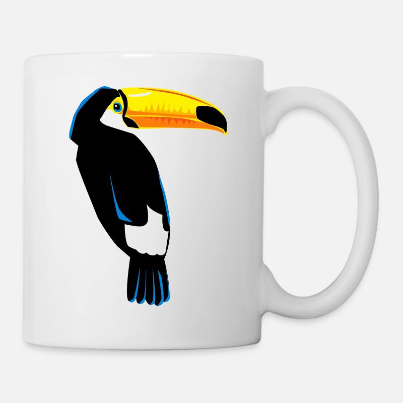 Tukan Vogel Exotisch - Tucan Design Exotic - Tasse - Weiß