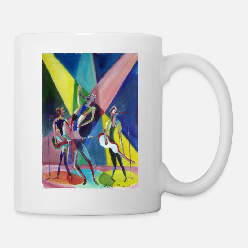 Rockband - Tasse - Weiß