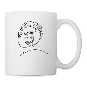 Sad Leo - Mug - white - Right