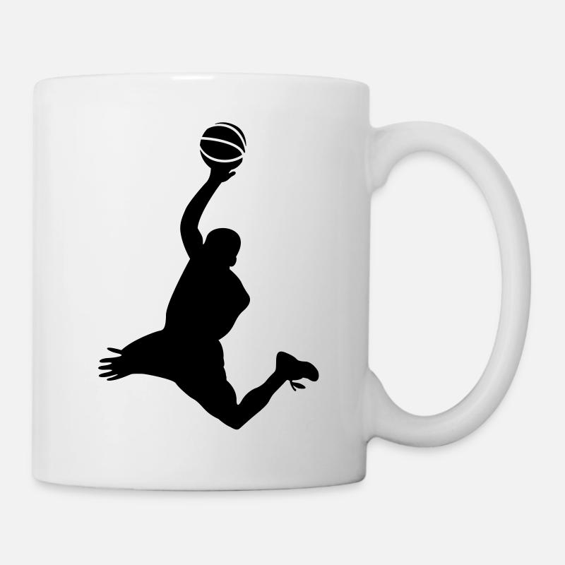 Basketball # 3 - Tasse - Weiß