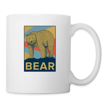 Bear Teddy Bear Zoo Animal Park Gift Grizzly - Mug - white - Right
