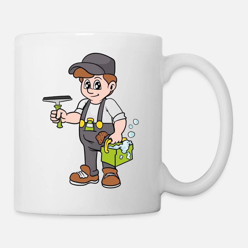 Building cleaner Window cleaner - Mug - white