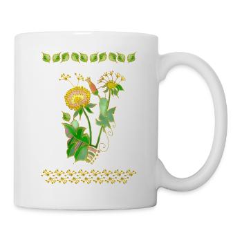Le souffleur - Mug blanc - blanc - Droite