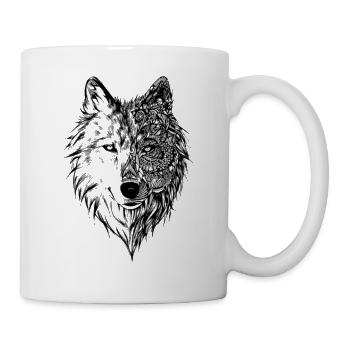 wolf - Mug - white - Right