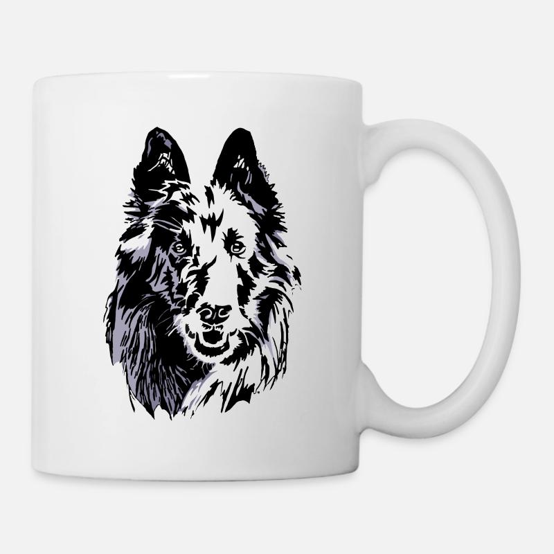 groenendael - Tasse - Weiß