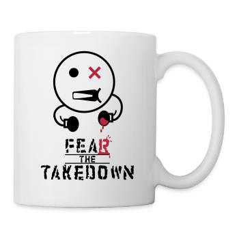 MMA Fighter - Tasse - Weiß - Rechts