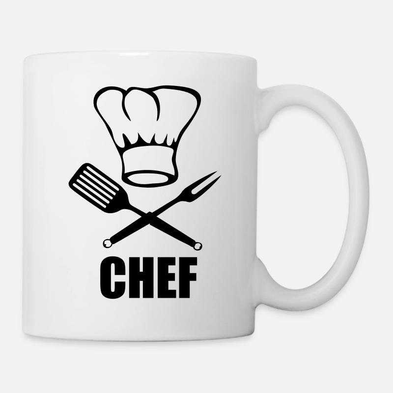 Chef - Mug blanc - blanc