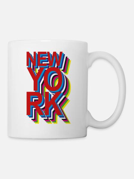 New York - Mug blanc - blanc