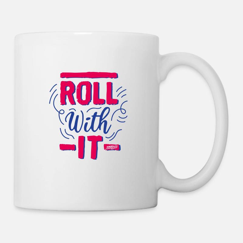 sookie roll with it 02 - Tasse - Weiß