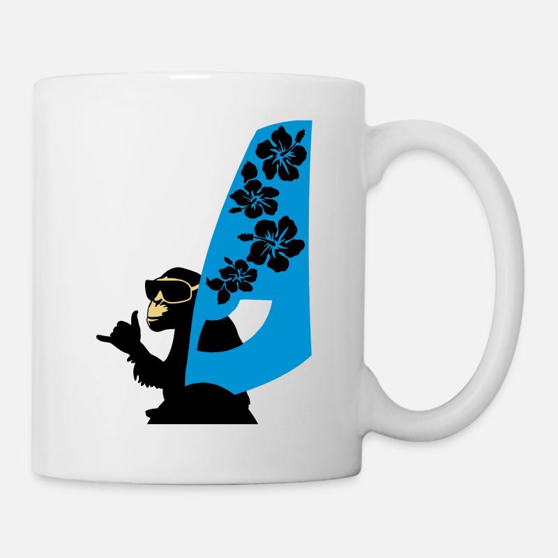 windsurfer - Tasse - Weiß