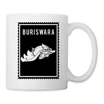 Buriswara - Wayang - Tasse - Weiß - Rechts
