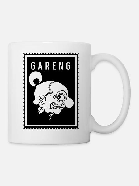 Gareng - Wayang - Mug blanc - blanc