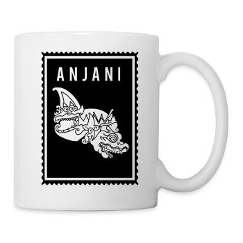 Anjani - Wayang - Tasse - Weiß - Rechts