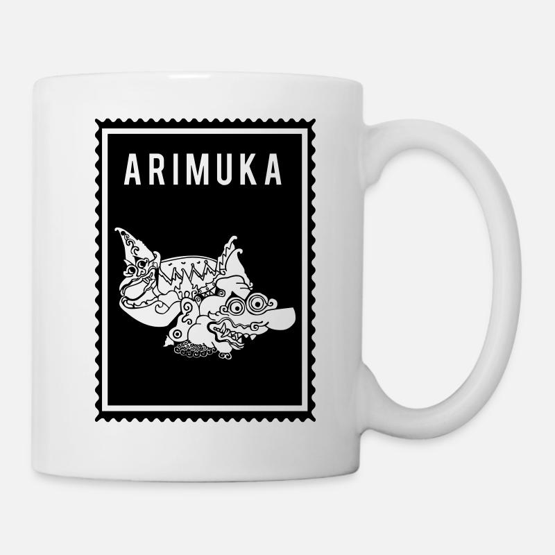 Arimuka - Wayang - Tasse - Weiß