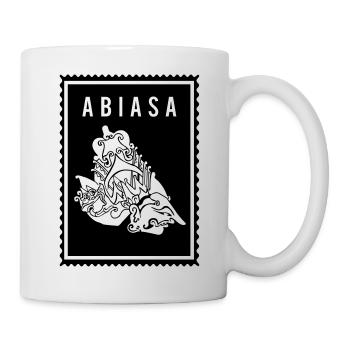 Abiasa -Wayang - Tasse - Weiß - Rechts