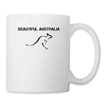 Schönes Australien - Tasse - Weiß - Rechts
