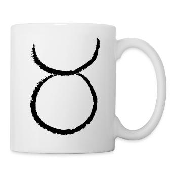 Sternzeichen Stier - Taurus - Tasse - Weiß - Rechts