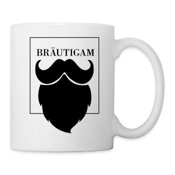 Der Bräutigam - Tasse - Weiß - Rechts