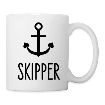 équipage - Skipper Voile équipage Charter - Mug blanc - blanc - Droite