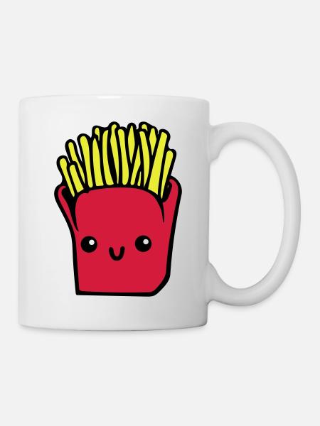 Frites - Mug blanc - blanc