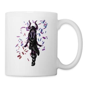 Cyber-Teufel - Tasse - Weiß - Rechts