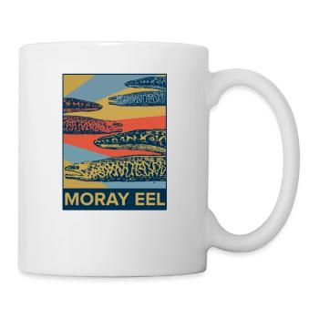 Muränen Taucher Fisch Ozean Meeresbewohner Tier - Tasse - Weiß - Rechts