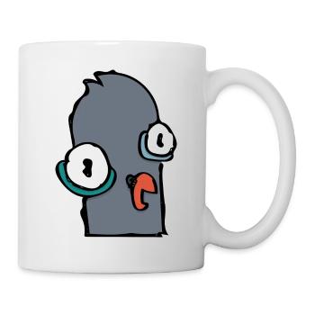 Happy Pigeon - Mug - white - Right